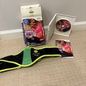 Zumba Fitness Fitness Core for Wii - Black and Green